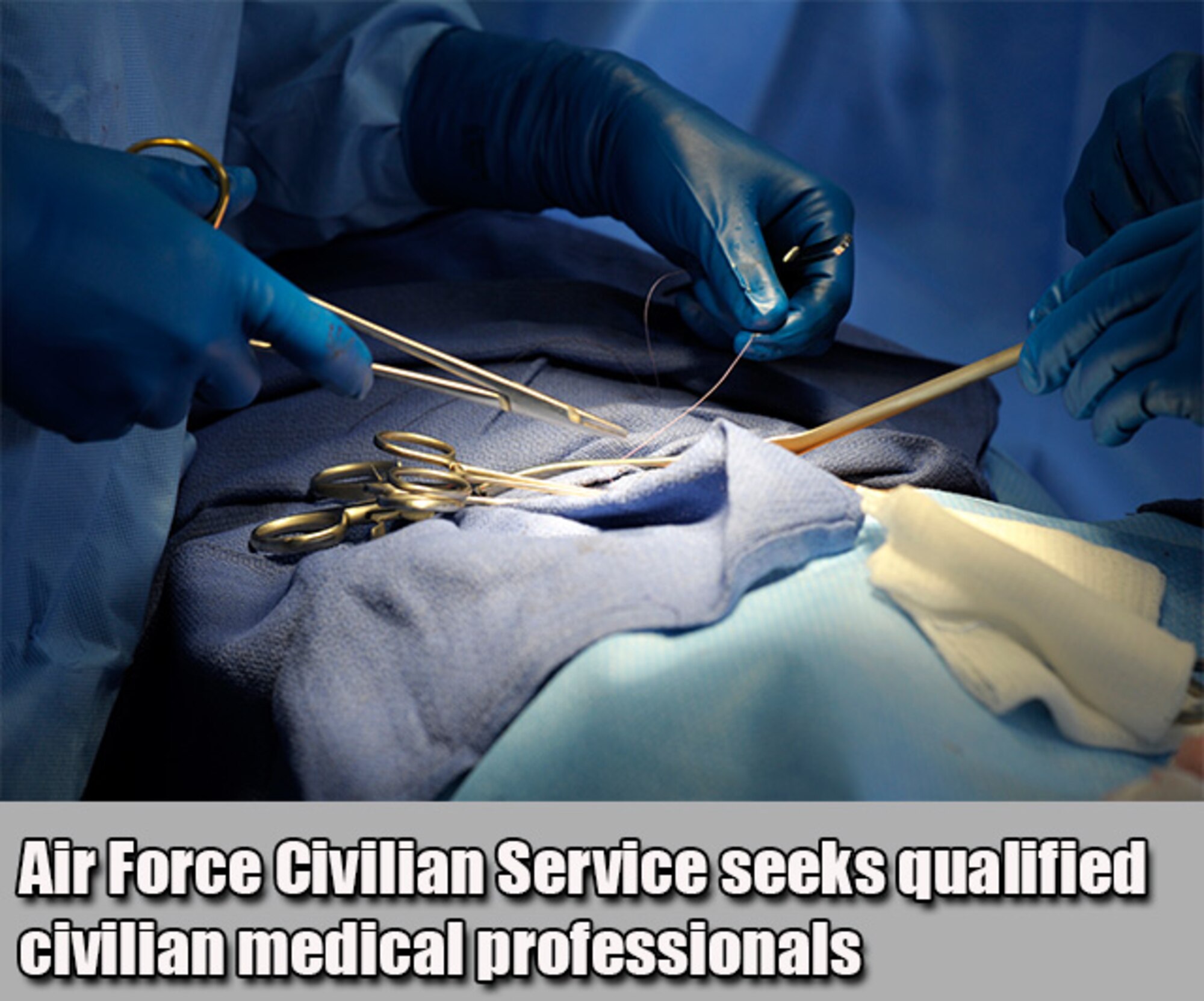 The Air Force Civilian Service offers exceptional job opportunities for civilian medical professionals in all specialties, purposeful work, competitive pay and more. You could play a vital role in helping nurture the family that keeps our Air Force strong and mission-ready. (AFPC courtesy graphic)