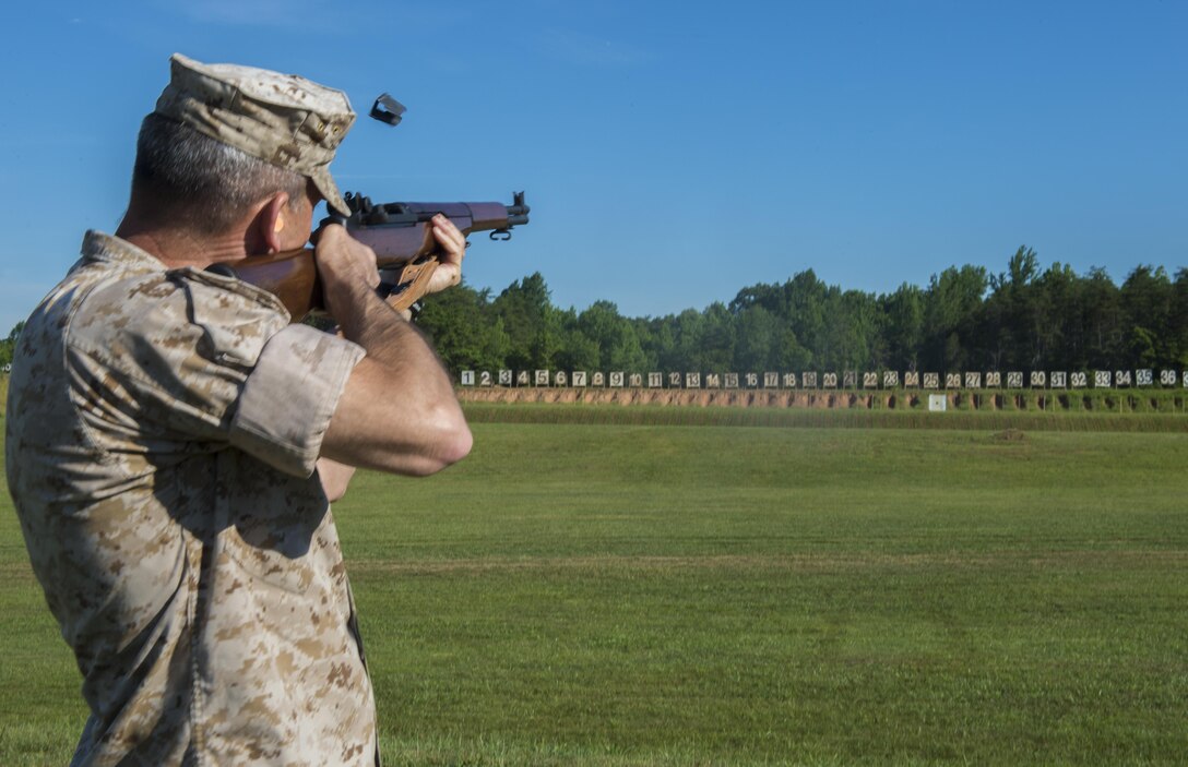 The 55th Annual Interservice Rifle Championship kicked off at 8 a.m. on June 22, at the Calvin A. Lloyd ranges aboard Marine Corps Base Quantico with a ceremony and an opening shot fired by Maj. Gen. James Lukeman, commanding general TECOM.