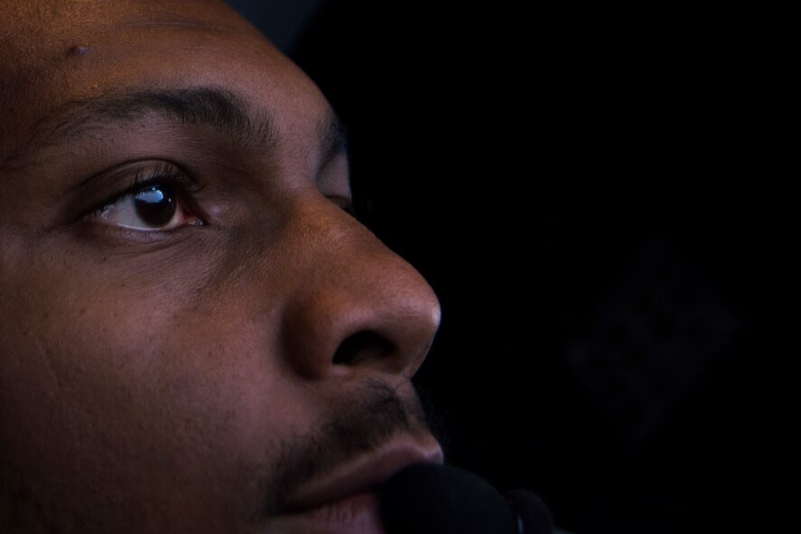 Senior Airman Charles Huggins, a KC-135 Stratotanker boom operator assigned to the 340th Expeditionary Air Refueling Squadron, refuels a French Air Force Mirage 2000 over Iraq, June 15, 2016. Airmen from the 340th EARS refueled the French Air Force's multirole fighter jet, the Mirage 2000 over Iraq, in support of Combined Joint Task Force-Operation Inherent Resolve. The U.S. and more than 60 coalition partners work together to eliminate the terrorist group ISIL and the threat they pose to Iraq and Syria.
(U.S. Air Force photo/Staff Sgt. Larry E. Reid Jr., Released)