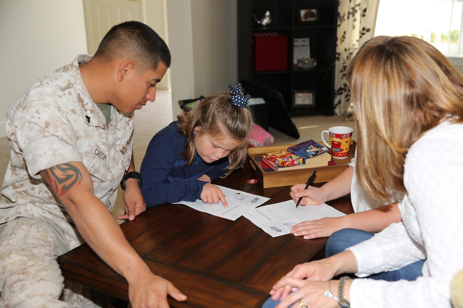 Marine families are mobile and at times may not be together in one place when a disaster happens. Getting to a safe location and regaining contact is critical in such instances. A family emergency plan ensures everyone knows what to do, where to meet, and who to check in with if faced with various emergencies.  