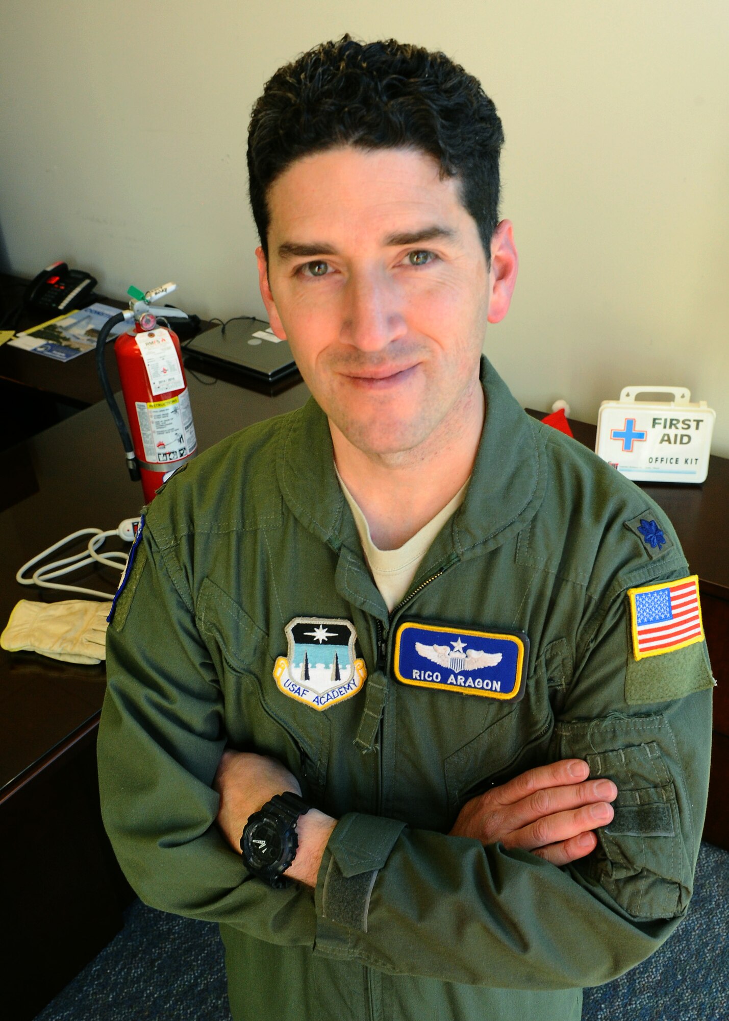 Lt. Col Rico Aragon. (U.S. Air Force photo)