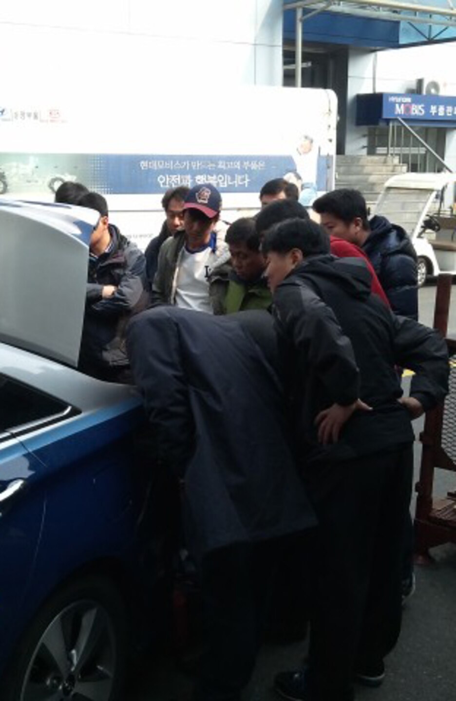 Mechanics of the Far East District's motor pool avail themselves of local training in order to stay informed and up-to-date with recent developments in automotive mechanics and electric vehicle technologies.