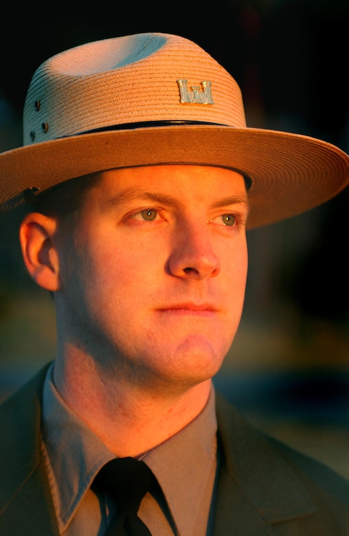 A capture of Aaron Wahus, park operations manager at J. Strom Thurmond Project, capturing the sunrise while assigned as Thurmond's chief ranger of recreation in 2005. The photo was taken at the first morning launch of the 2005 Bass Masters Tournament hosted at Thurmond Lake.                                