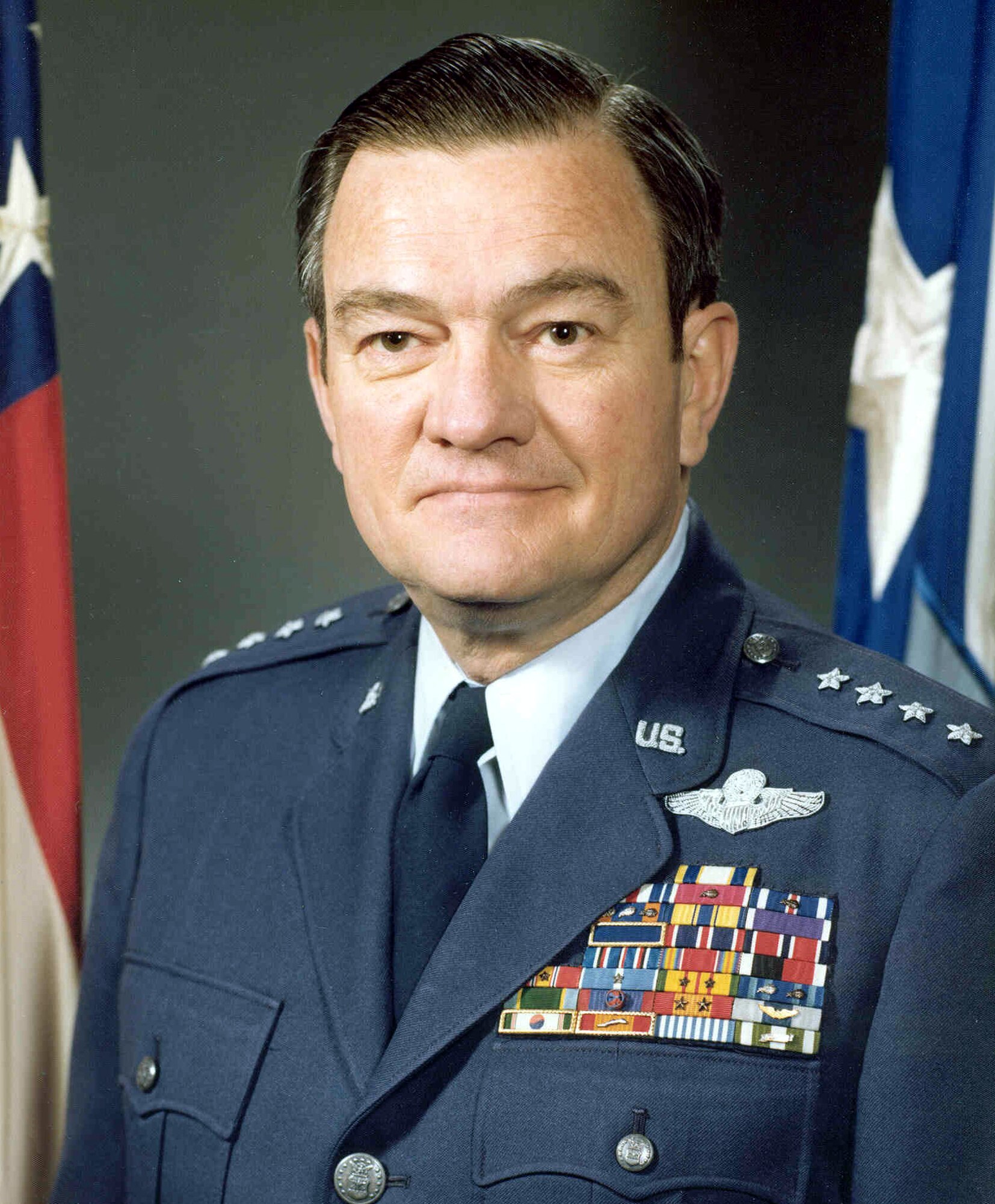 A photo of Gen. Robert Mathis during his duty as vice chief of staff of the Air Force. Mathis, 88, passed away April 27, 2016, and was recognized with military honors during his funeral service June 29 in Bozeman, Mont. (courtesy photo)