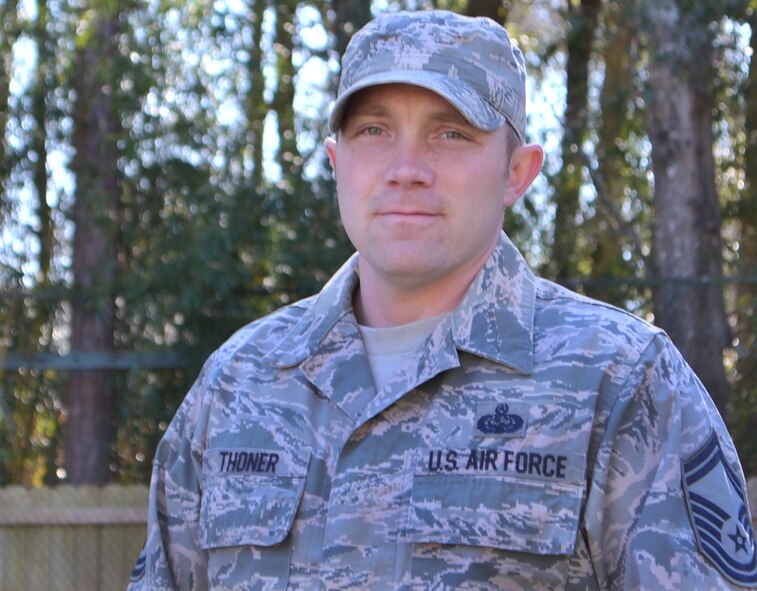 Senior Master Sgt. Timothy Thoner remembers how complete strangers in his neighborhood helped his storm-impacted family while he was TDY.  He recently paid them back -- literally by the ton.
