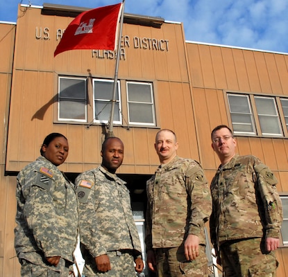 Established in 2009 under the Army Contracting Command, the military contingency contracting team provides assistance to the Alaska District’s Asia Office. The district constructs schools, medical clinics and cyclone shelters on behalf of U.S. Pacific Command, which is responsible for providing humanitarian aid to 36 countries across Southeast Asia.