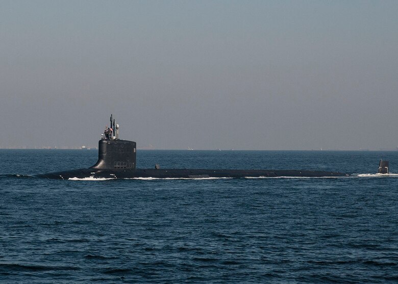 151105-N-ED185-033
TOKYO BAY (Nov. 5, 2015) The Virginia-class fast-attack submarine USS North Carolina (SSN 777) transits Tokyo Bay before arriving at Fleet Activities Yokosuka. North Carolina is visiting Yokosuka as a part of a scheduled port visit. (U.S. Navy photo by Mass Communication Specialist 2nd Class Brian G. Reynolds/Released)