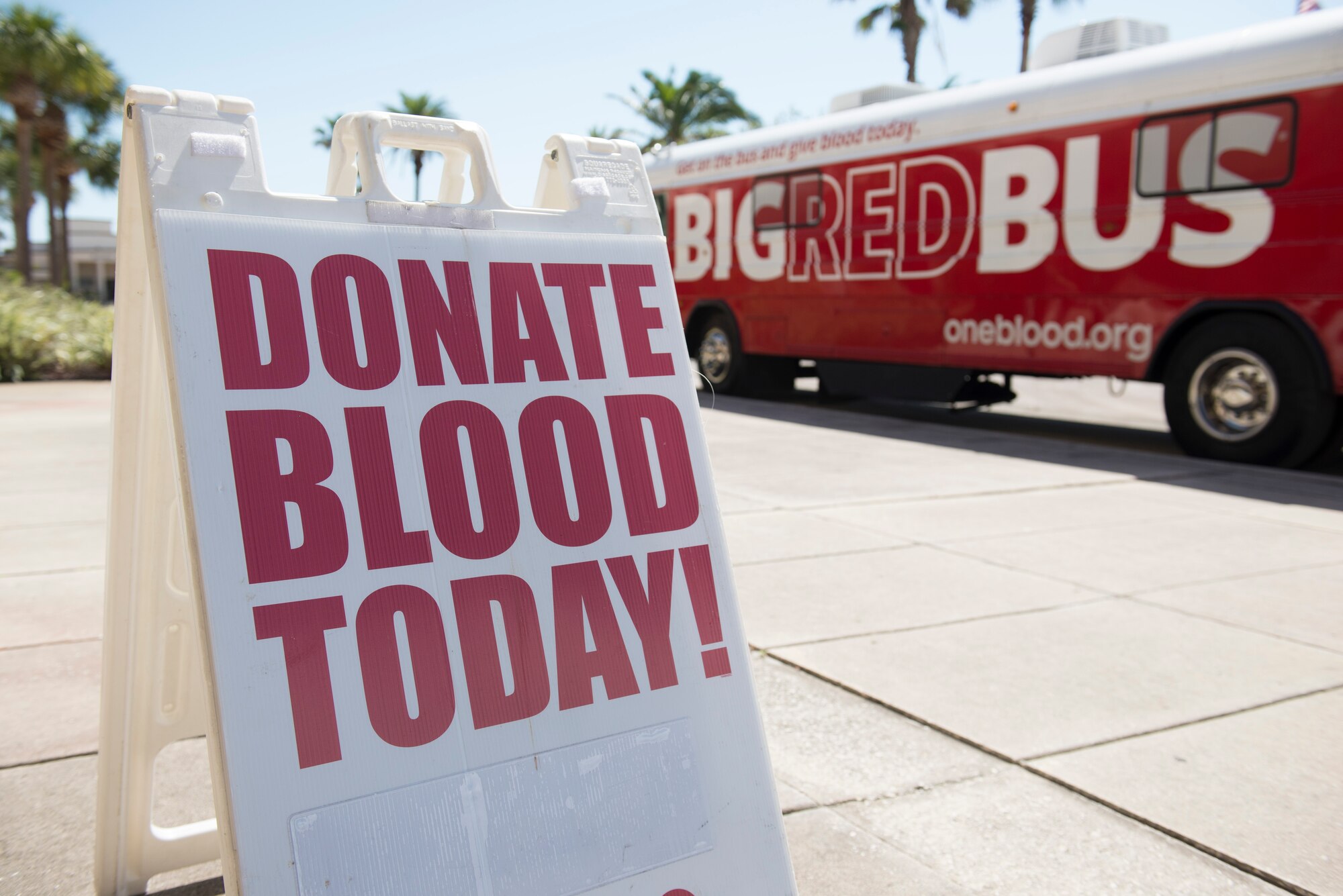 More than 38 blood donations were collected from Airmen and civilians during a blood drive, nearly doubling the original projected number of 17, at Patrick Air Force Base, Fla. March 1, 2016. OneBlood, the collecting agency, distributes nearly one million units of blood and provides blood for patients in more than 200 hospitals in Florida, Georgia and South Carolina. (U.S. Air Force photo by Matthew Jurgens/released) 