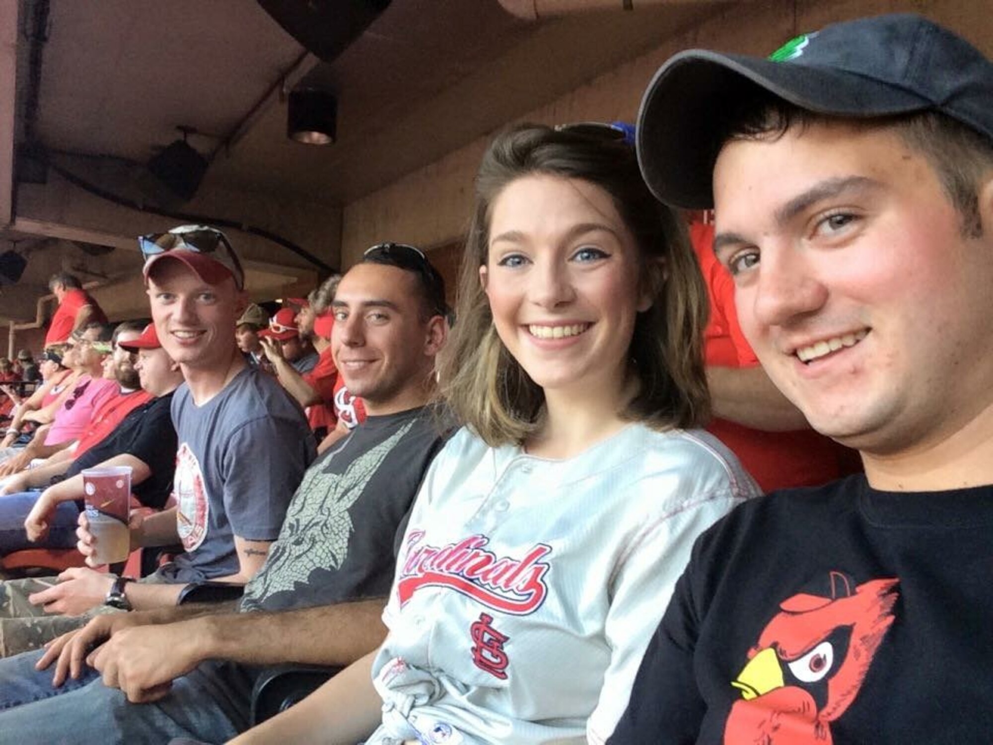 I first met Alex at a St. Louis Cardinals baseball game. I have been to many St. Louis Cardinals baseball games, but at the time, I did not realize this would be the most important one. (Courtesy photo)