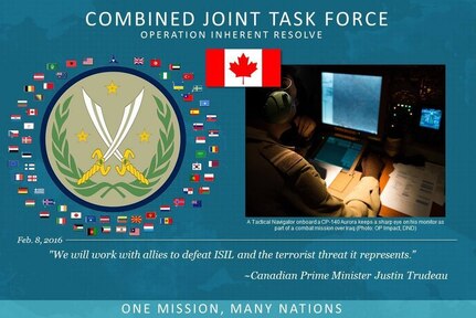 A ‪‎coalition‬ of more than 60 international partners has united to assist and support the Iraqi Security Forces to degrade and defeat ‪#‎Daesh‬. This unity between coalition partners has contributed to Iraq’s significant progress in halting Daesh's momentum and in some places reversing it.