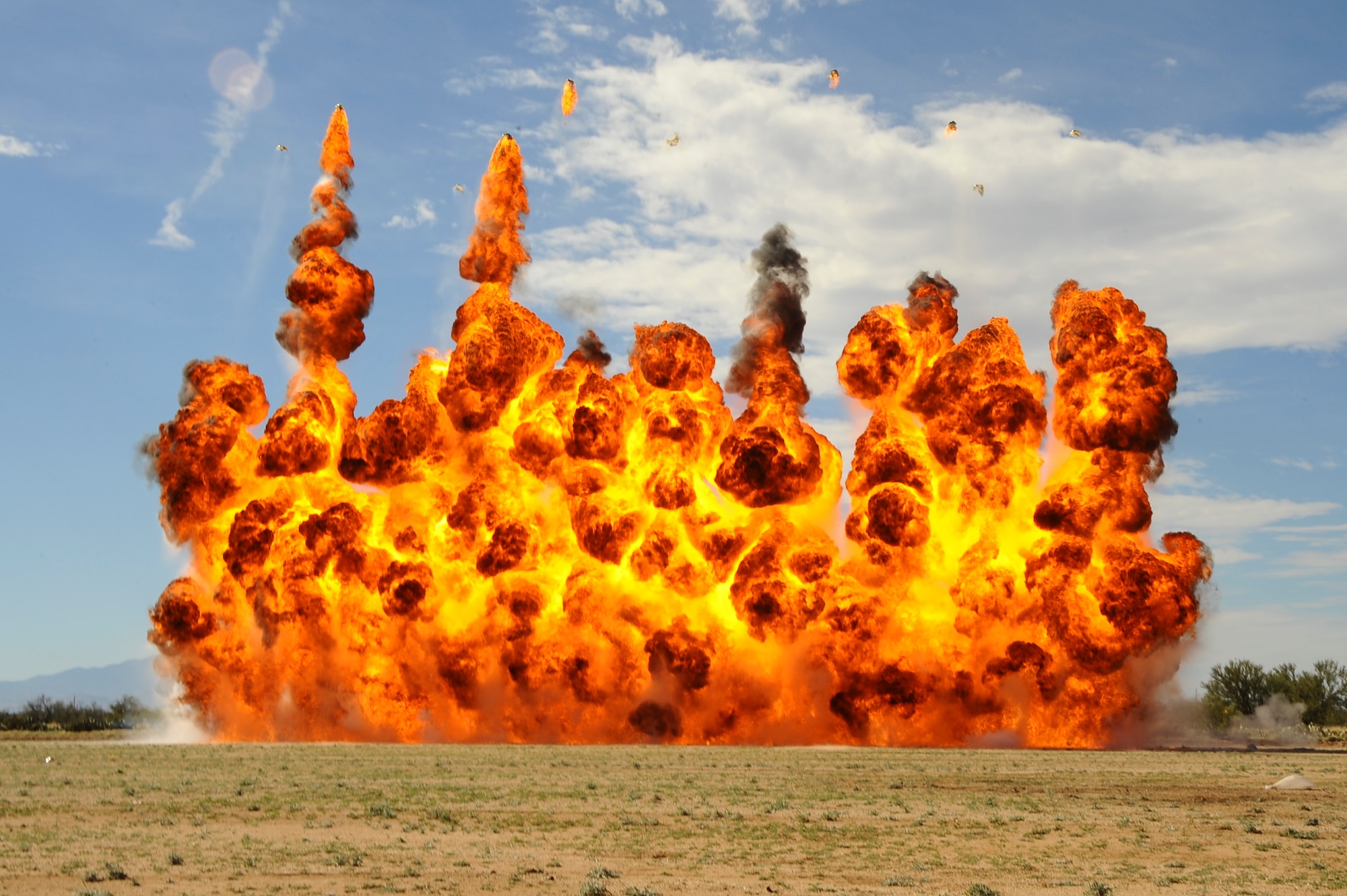 EOD flight practices for open house demonstration > DavisMonthan Air