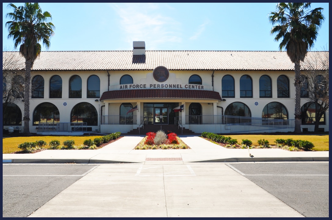 Headquarters Air Force Personnel Center building.