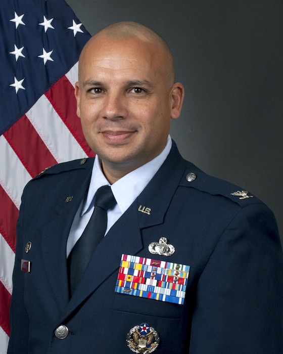 Col. Frank Vergudo, 90th Mission Support Group commander