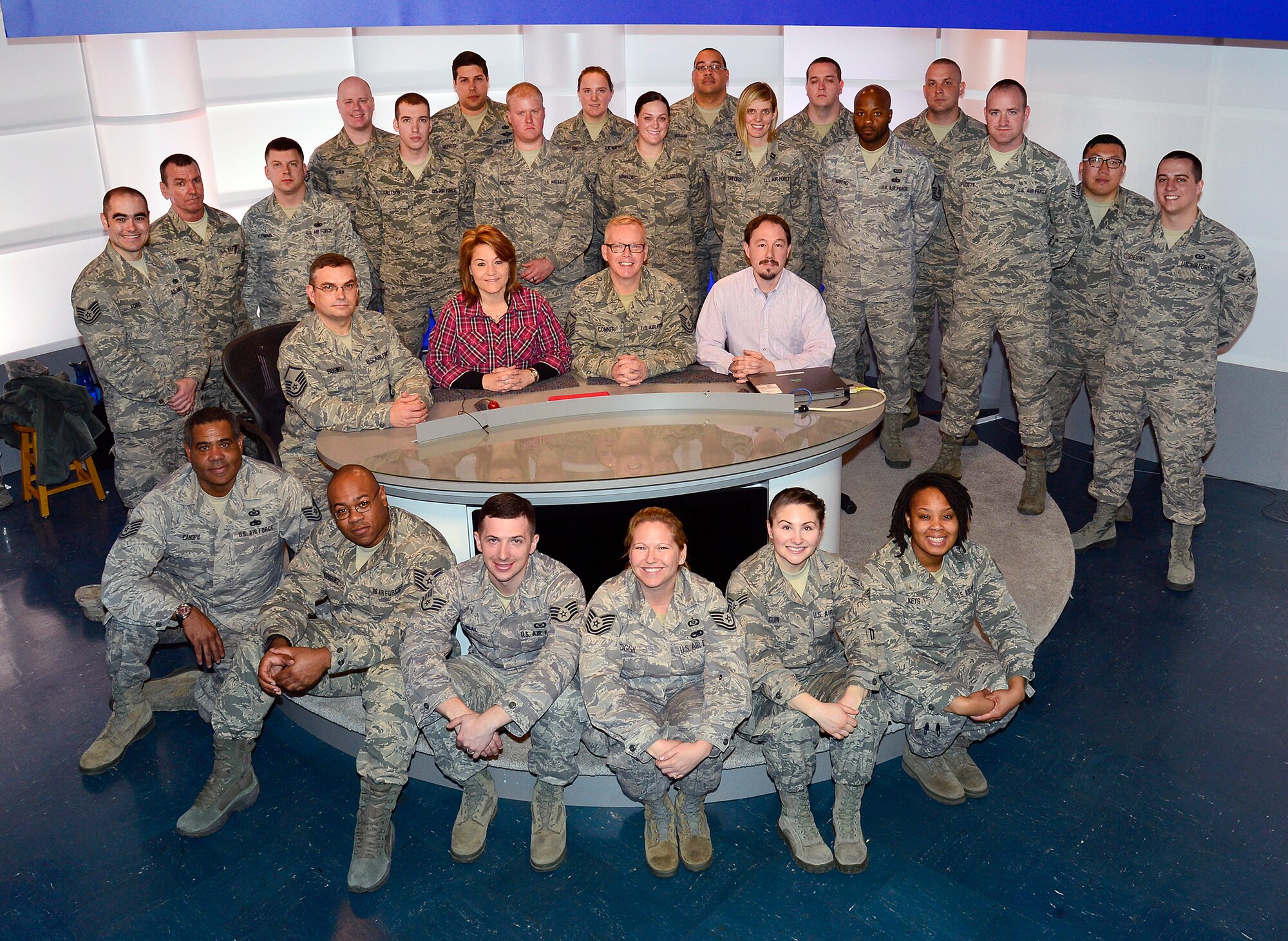 MCGHEE TYSON AIR NATIONAL GUARD BASE, Tenn. - Instructor Certification Program class 16-3 gathers here, March 4, 2016, at the I.G. Brown Training and Education Center. (U.S. Air National Guard photo by Master Sgt. Jerry D. Harlan/Released)