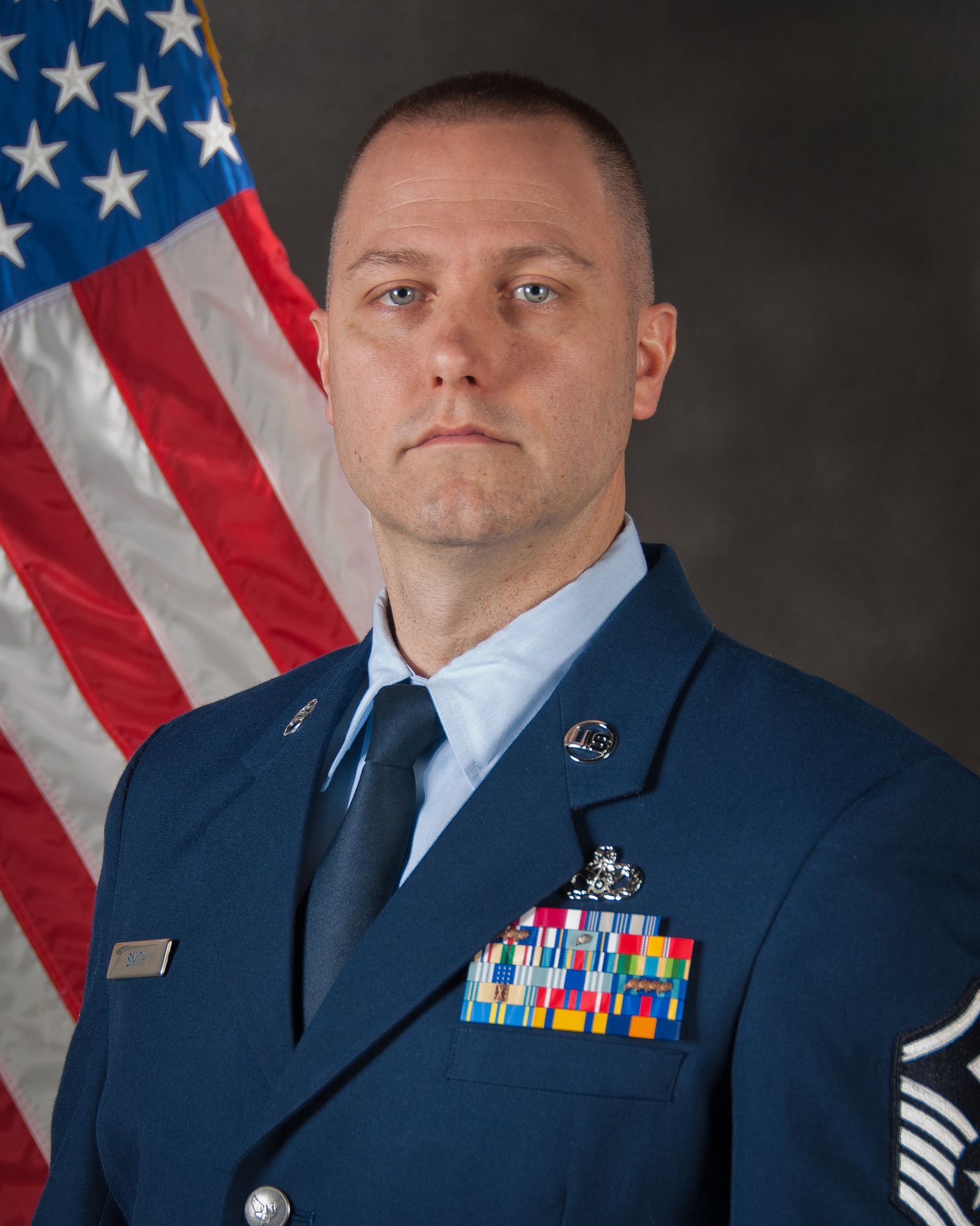 Master Sgt. Alan Smith of the 123rd Civil Engineer Squadron has been selected as the Kentucky Air National Guard’s 2015 First Sergeant of the Year. (U.S. Air National Guard Photo by Master Sgt. Phil Speck)