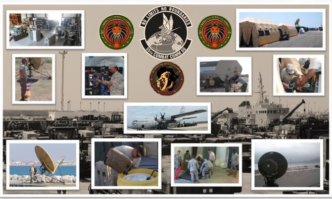 The 55th Combat Communications Squadron, located at Robins Air Force Base, Ga., is charged with training and preparing personnel to deploy and provide initial and sustained communications support services for United States military operations around the world.  Most recently, they have provided deployed communications support for the African Lion exercises at various locations in the Kingdom of Morocco.  (U.S. Air Force  courtesy photos)
