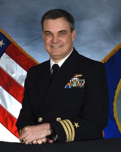 Cmdr. Beck grew up in Midland, Texas and graduated from the U.S. Naval Academy in 1992 with a degree in computer science. His first tour of duty was on USS GUNSTON HALL (LSD 44) from January 1993 to March 1996, where he served as Electrical Officer, Combat Information Center Officer, and Assistant Operations Officer. He qualified OOD, SWO, CDO, TAO, and EOOW. CDR Beck’s second division officer tour was aboard USS LABOON (DDG 58) from March 1996 to October 1997. He served as the A, E, and R Division Officer and as Assistant Engineer.