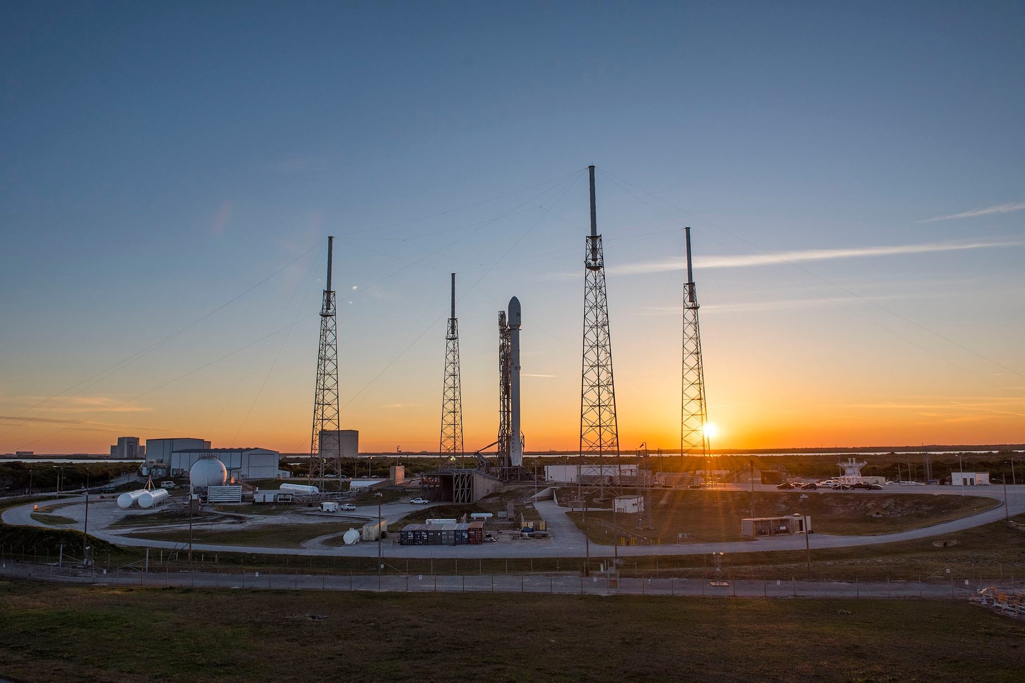 The 45th Space Wing supported the SpaceX Falcon 9 launch of the SES-9 communications satellite March 4, 2016, from Launch Complex 40 on Cape Canaveral Air Force Station, Fla. The satellite increases SES’s global video capabilities in Asia, Indonesia and the Philippines, and is also designed to deliver reliable data connectivity across Asia while providing support to growing mobility communications needs across the Indian Ocean. (Courtesy photo/SpaceX)