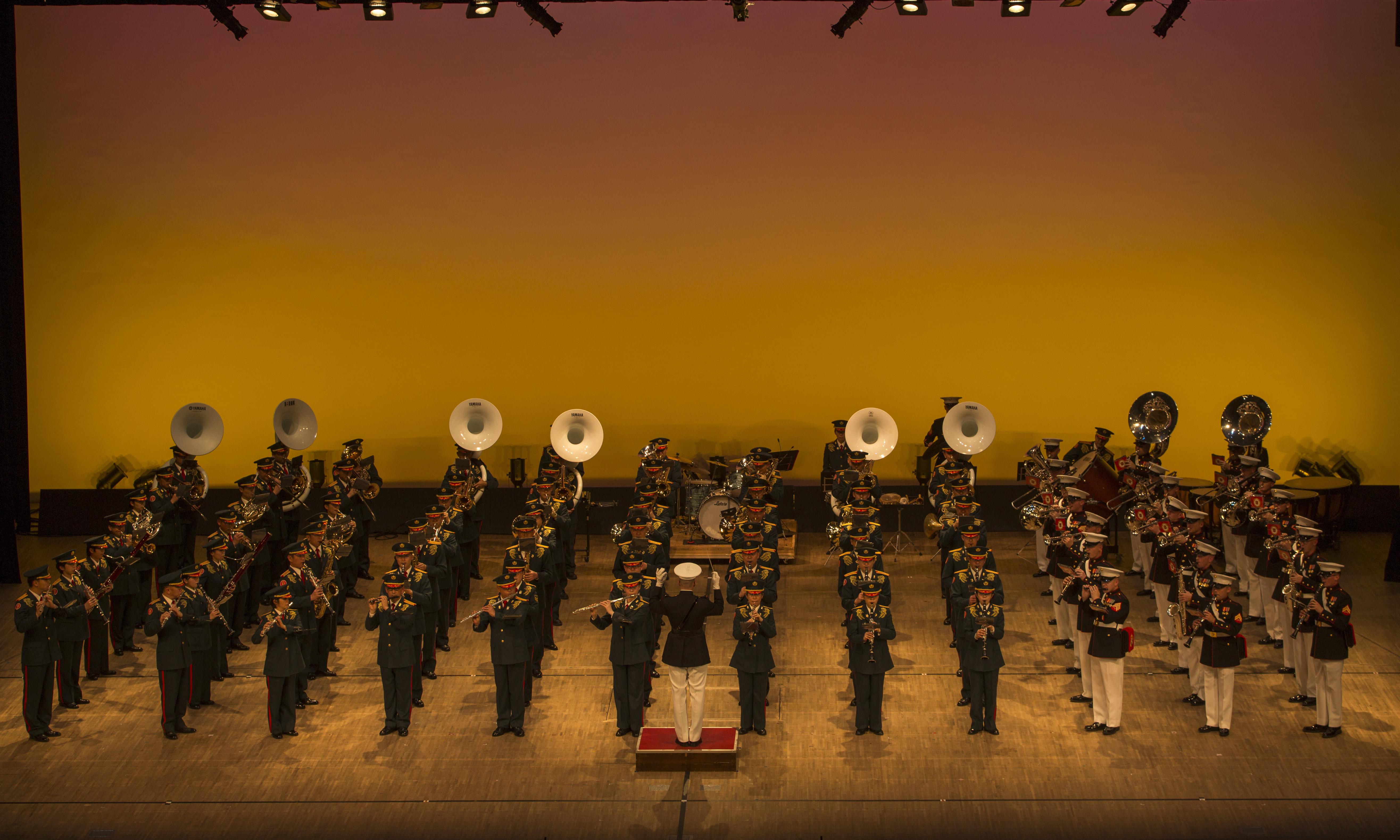 III MEF Band in Kumamoto