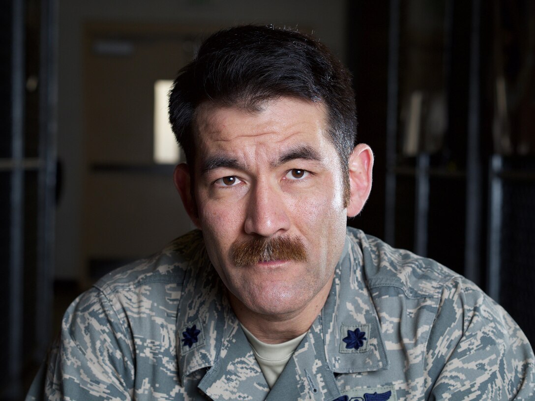 Alaska Air National Guard Lt. Col. Matthew Komatsu, commander of the 212th Rescue Squadron, wrote about his experiences during a Sept. 14, 2012, Taliban attack of Camp Bastion. The story was published by the New York Times. Alaska Army National Guard photo by Sgt. David Bedard