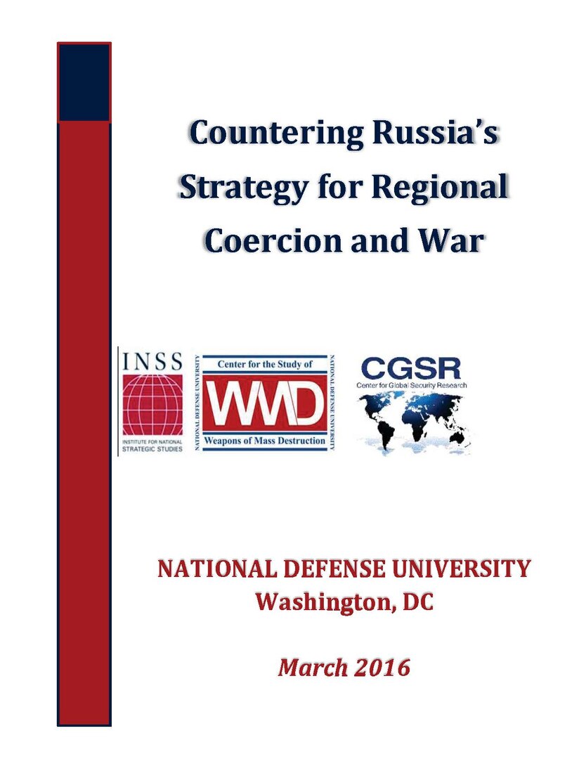 Countering Russia's Strategy for Regional Coercion and War