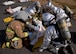 Firefighters from the 51st Civil Engineer Squadron evaluate and provide medical care to a victim during a simulated emergency March 9, 2016, at Osan Air Base, Republic of Korea. The simulated emergency was part of Exercise Beverly Midnight 16-01. The readiness exercise is designed to test the ability of 51st Fighter Wing members to fight and survive during simulated combat conditions. (U.S. Air Force photo by Staff Sgt. Benjamin Sutton/Released)