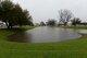A once-small stream is elevated to more than 10 times its usual size amid flash flood conditions at Barksdale Air Force Base, La., March 9, 2016 (U.S. Air Force photo/Airman 1st Class Curt Beach)