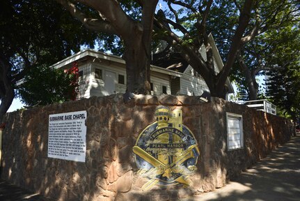 PEARL HARBOR, Hawaii – (Jan. 17, 2016) – The Submarine Memorial Chapel located in Joint Base Pearl Harbor-Hickam was dedicated Sept. 10, 1944, in remembrance of submarines and submariners lost during World War II. (U.S. Navy photo by Mass Communication Specialist 2nd Class Michael H. Lee/Released)