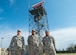 (From left) U.S. Air Force Airman 1st Class Nelson Guerra, Senior Airman’s Derek Miles and Mark Trusty, 39th Operations Support Squadron ground radar technicians, stand outside the Digital Airport Surveillance Radar Feb. 22, 2016, at Incirlik Air Base, Turkey. Ground radar technicians here have the responsibility of maintaining the only operational radar for all air traffic for Adana Airport and Incirlik Air Base, Turkey. (U.S. Air Force photo by Staff Sgt. Eboni Reams/Released)