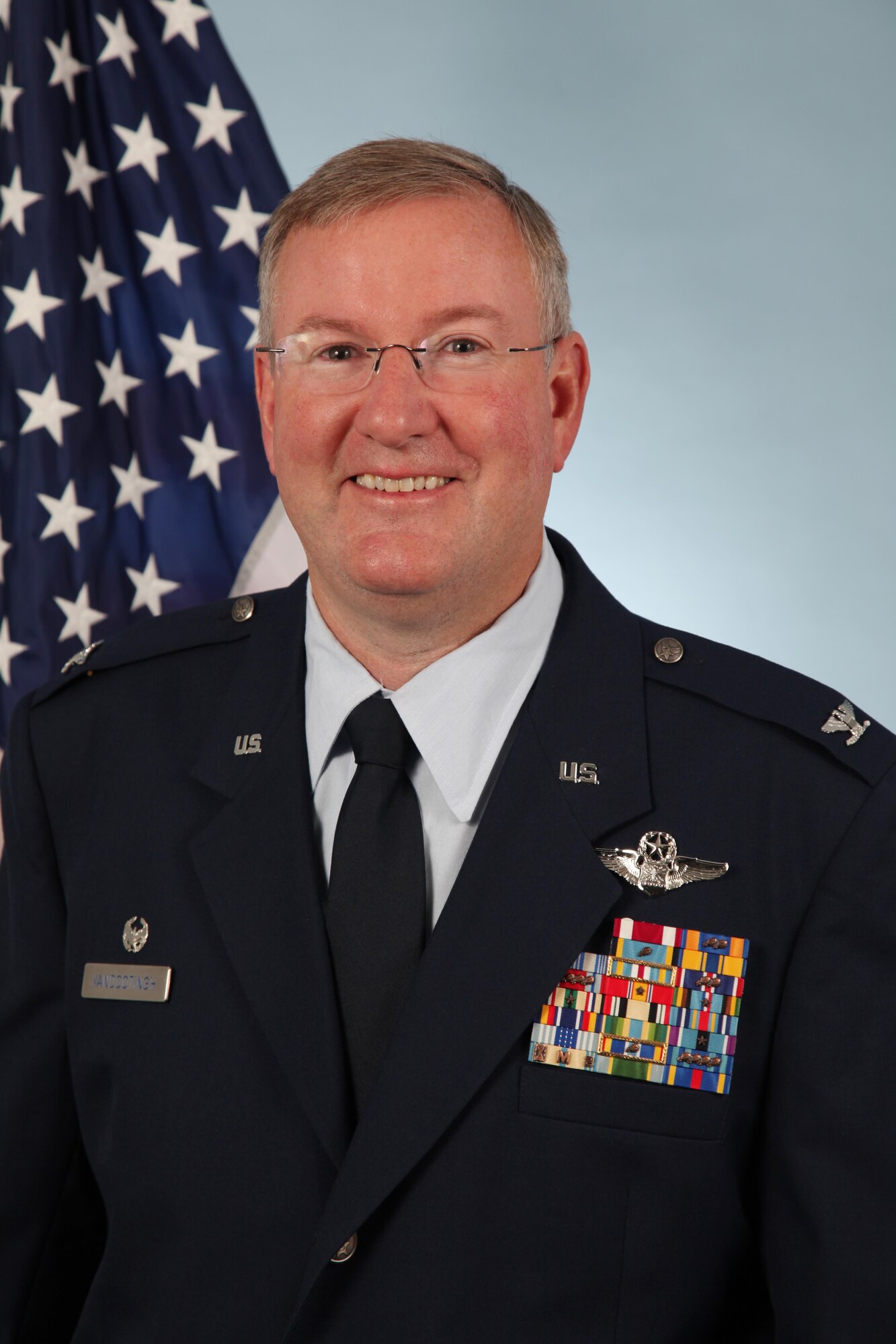 Col. Jeffrey A. Van Dootingh official photo