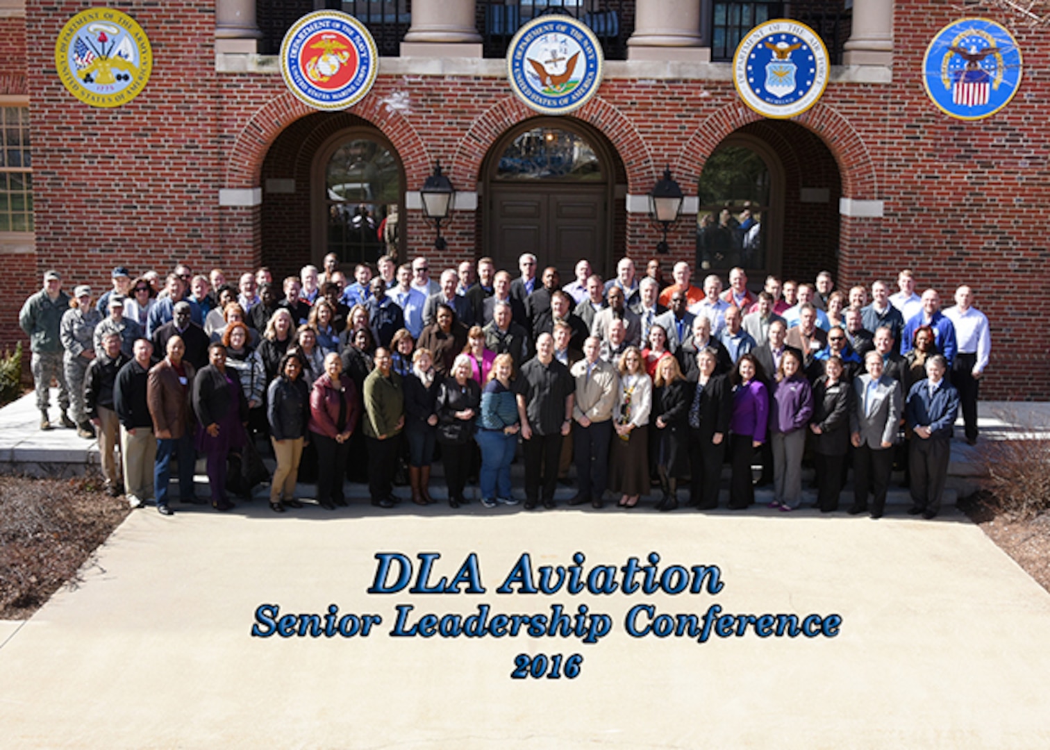 DLA Aviation's Senior Leaders Conference took place March 1-3, 2016 on Defense Supply Center Richmond, Virginia.  The activity’s senior leadership from across the country met to refine and refresh goals, and to develop a collaborated vision for effective leadership strategies, integrity, innovative thinking, accountability, removing barriers and resiliency.
