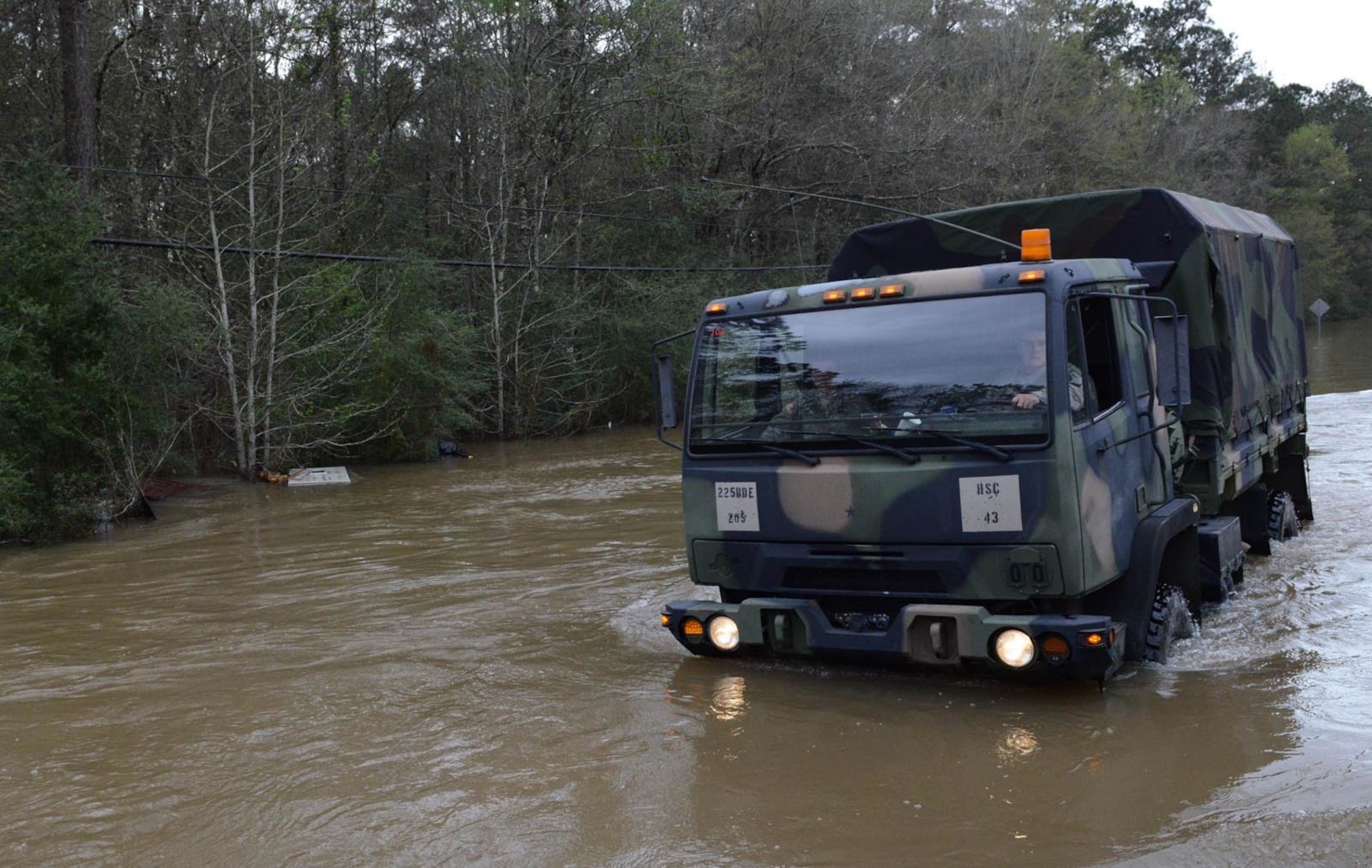 The Louisiana National Guard has been working around the clock to rescue residents and provide sandbags and water in the aftermath of severe flooding.