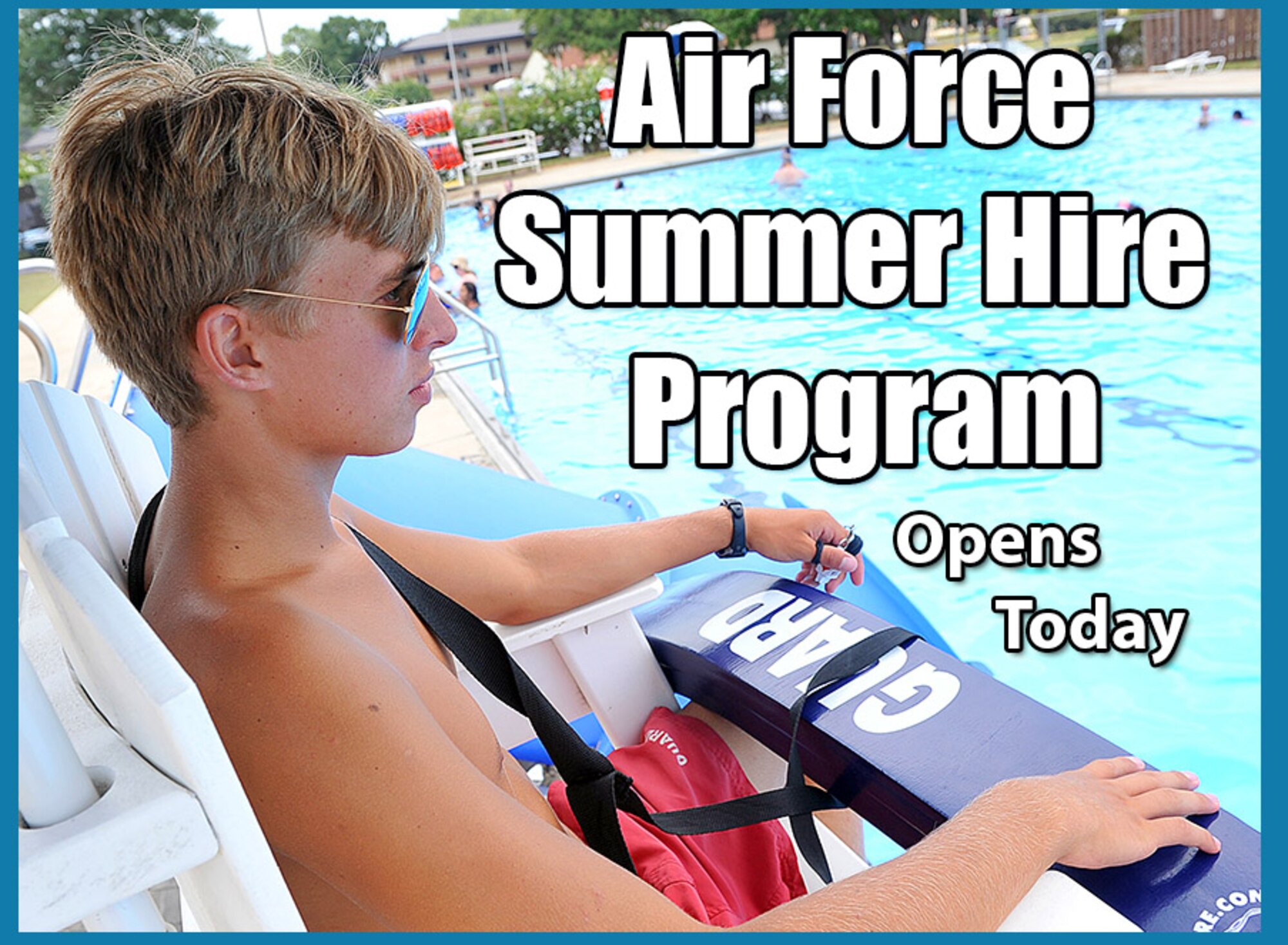 Now is the time for those interested in temporary summer employment to apply for an Air Force job. Air Force summer vacancies will be posted for positions such as office automation and computer clerk, laborer, lifeguard, recreation aide and food service worker.