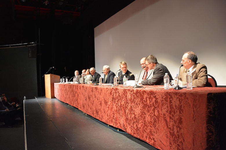 The U.S. Army Corps of Engineers, New York State Department of Environmental Conservation, Westchester County, and Village of Mamaroneck held a Public Information Meeting to inform the community of Mamaroneck about the proposed alternative plan selected for the Mamaroneck and Sheldrake Rivers Basin Flood Risk Reduction Project.