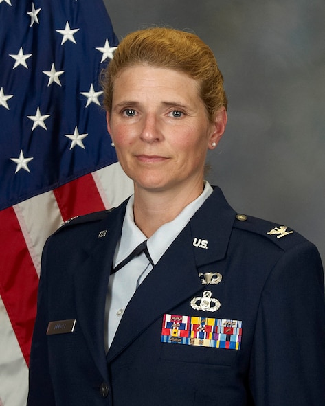 Colonel Paige Abbott, 225th Support Squadron commander