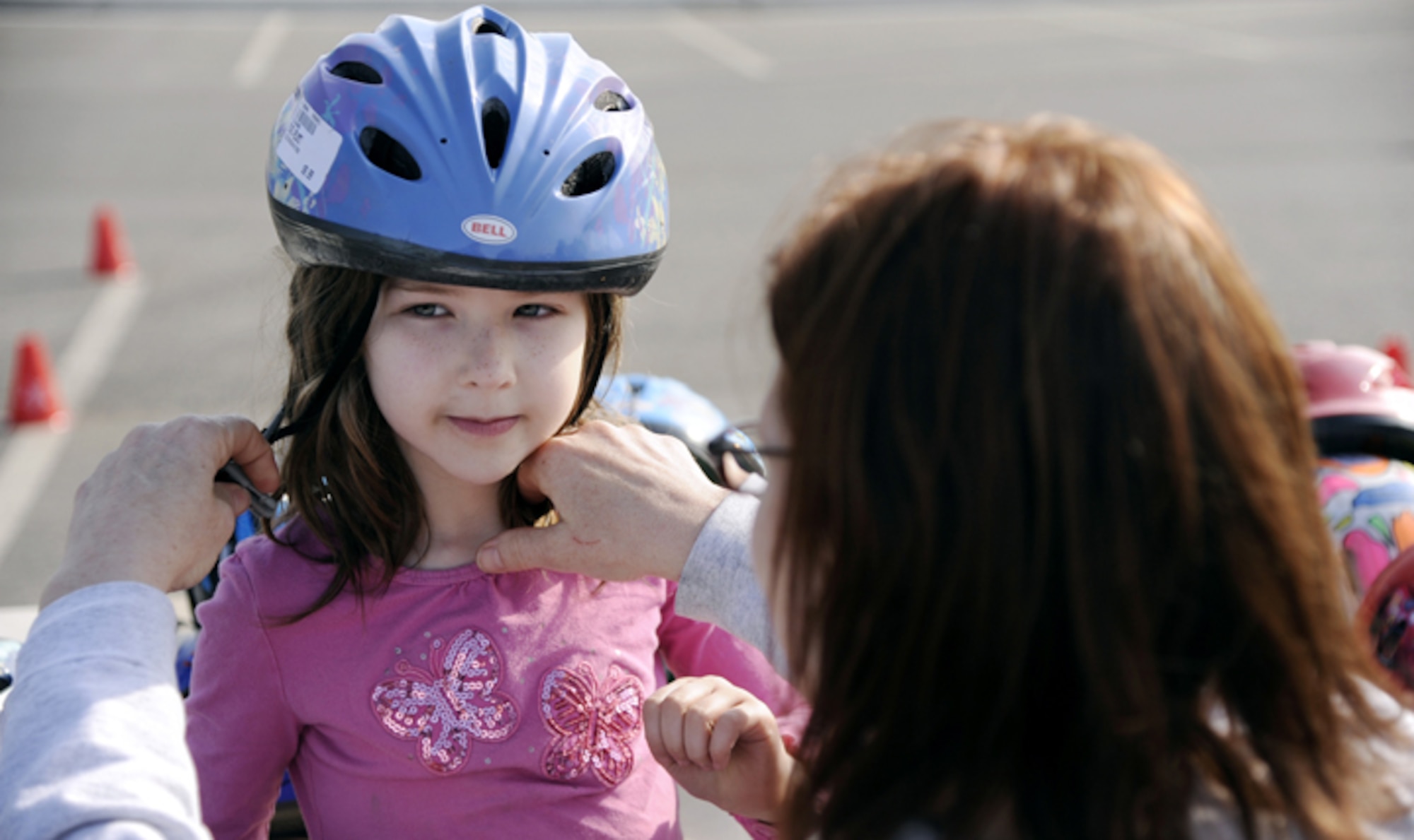 Educating your children about head injuries and making sure they use safety equipment properly can help reduce concussions and other forms of brain injuries. (U.S. Air Force photo by Staff Sgt. Jim Araos)