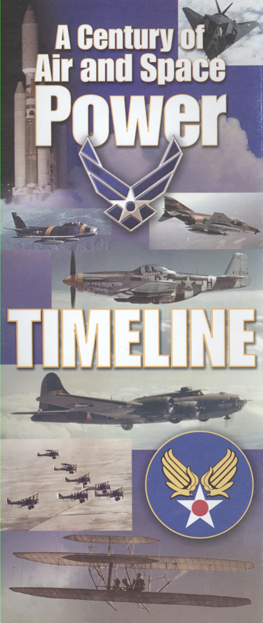 A Graphical representation of the aerospace events, wars, aircraft, etc. through time to 2002 