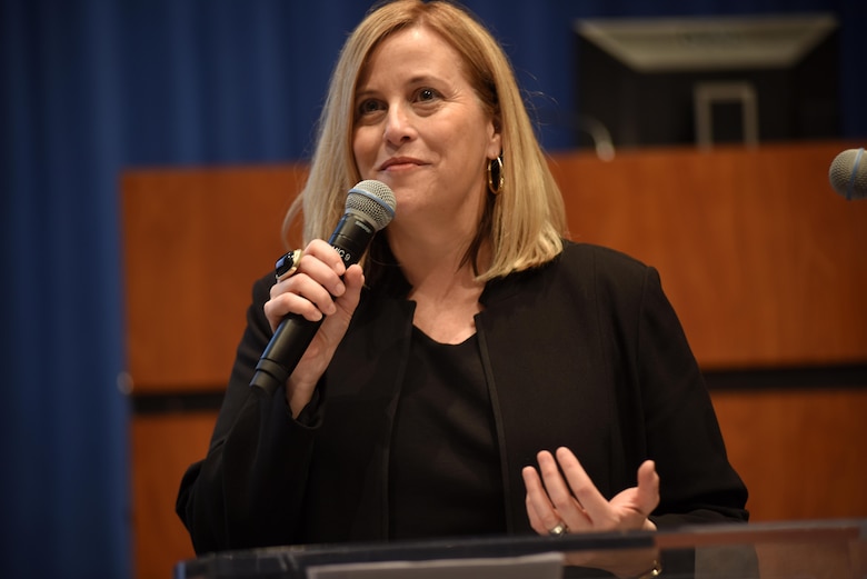 Nashville Mayor Megan Barry notes that Wallet Hub named Nashville as the best city for women entrepreneurs out of the 100 biggest metropolitan areas in the United States during the 5th Annual Small Business Forum at Tennessee State University in Nashville, Tenn., March 17, 2016.
