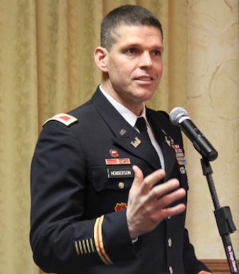 Omaha District Commander, Col. John W. Henderson provided remarks March 9 at the Yellowstone River symposium in Billings, Montana. The two-day symposium was hosted by the Yellowstone River Conservation District Council to discuss completion of the Yellowstone River Corridor Study and determine a path forward now that the cumulative effects assessment has been developed.