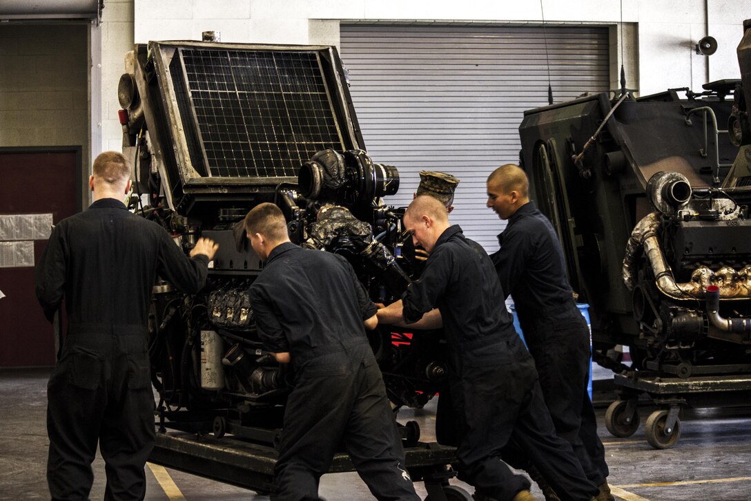 Students have the opportunity, outside of classroom instruction, to get their hands on AA Vehicles that are used and maintained in day to day training and use. 
