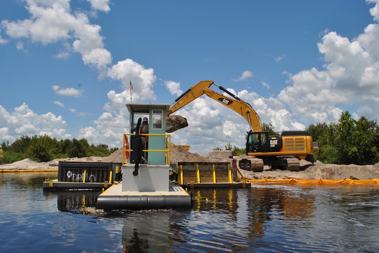 Construction continues on the Kissimmee River Restoration Project. When completed, the project will restore more than 40 miles of river-floodplain ecosystem.