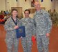 Col. Amy Taitano (left), commander, 650th Regional Support Group, was inducted into the Honorable Order of Saint Martin and was awarded the Meritorious Service Medal, Las Vegas, June 28, 2015. The Honorable Order of Saint Martin recognizes those individuals who have demonstrated the highest standards of integrity, moral character and have displayed an outstanding degree of professional competence.