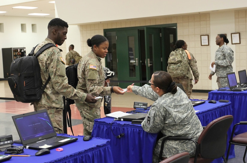 More than 100 Soldiers with the 366th Chemical Company, 457th Chemical Battalion, 415th Chemical Brigade, 76th Operational Response Command, returned from a nine-month deployment to Kuwait Tuesday morning.