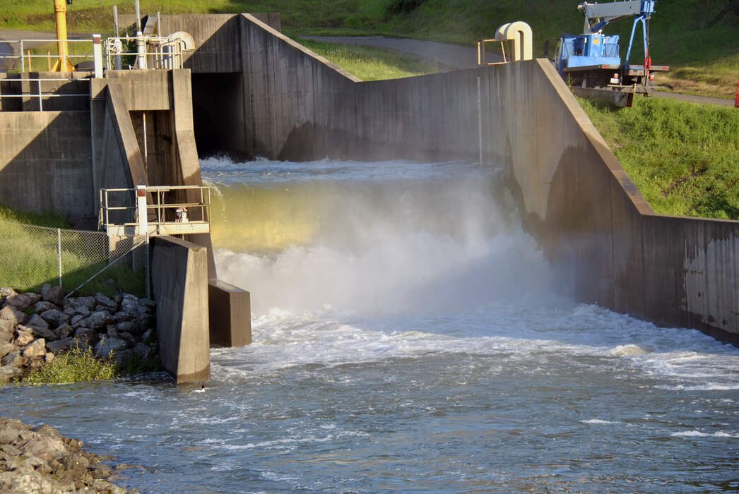 Reducing flood risk along the Russian River is the U.S. Army Corps of Engineers' primary mission when retaining and releasing water in Flood Control pools at Lake Sonoma and Lake Mendocino.

