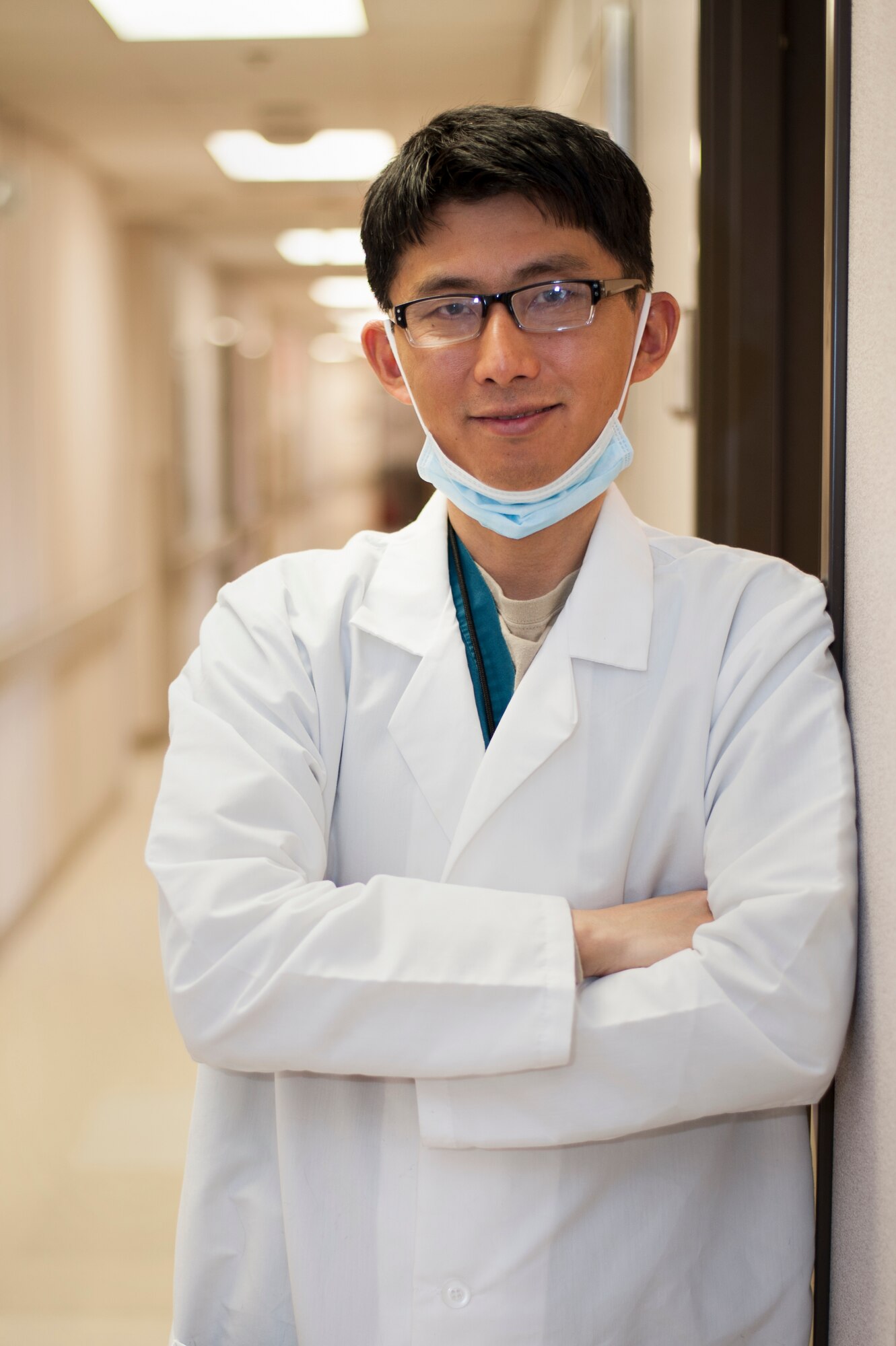 PETERSON AIR FORCE BASE, Colo. -Lt. Col. Brett M. Chung, Peterson Dental Clinic professional services chief, moved from Japan to the U.S. as a 17-year-old high school student. One of many reasons Chung entered the military was to pay back the country for providing him life opportunities he would not have had elsewhere. (U.S. Air Force photo by Airman 1st Class Dennis Hoffman)