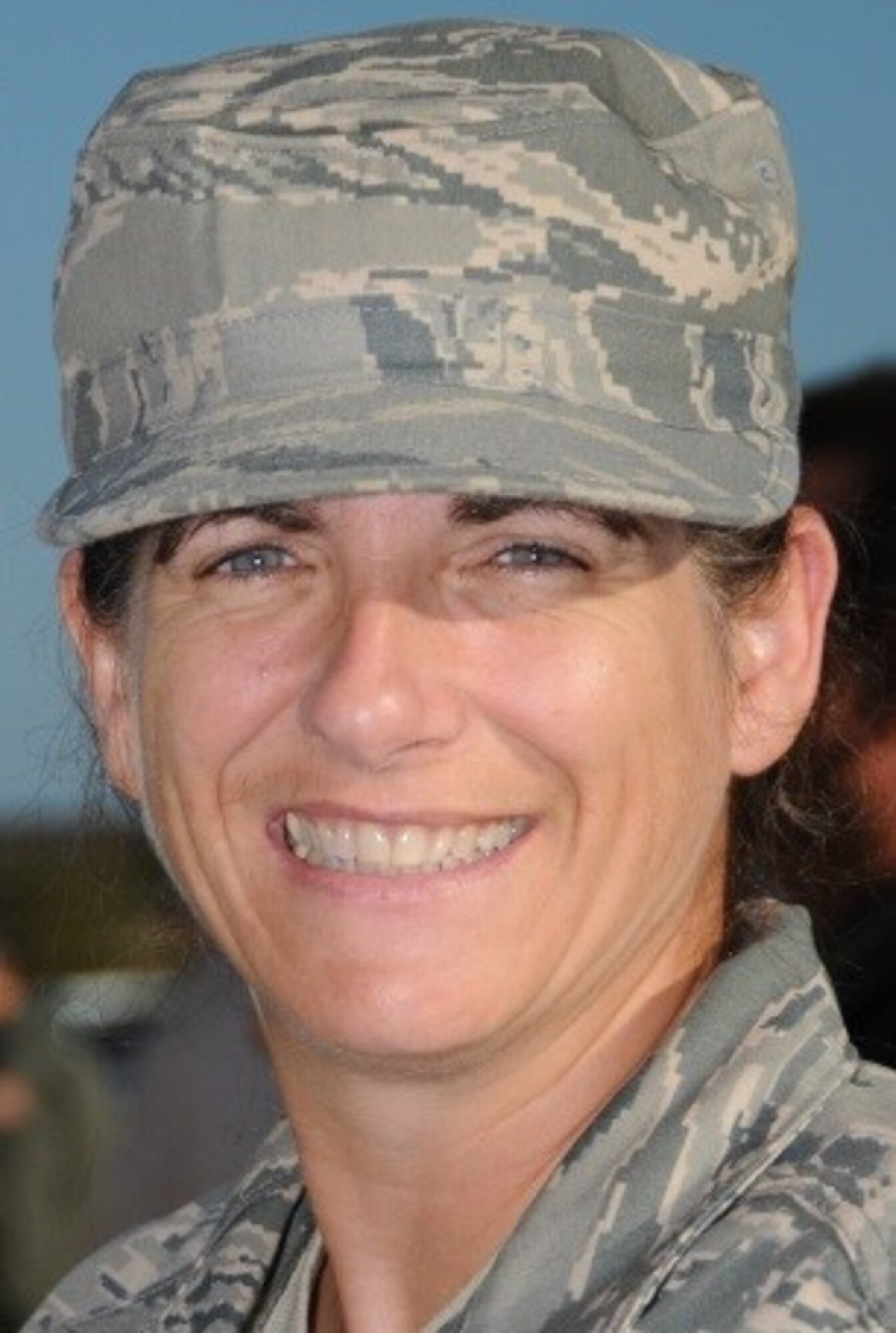Master Sgt. Katherine Wheelock is the engine manager for the 403rd Maintenance Group, Keesler Air Force Base, Mississippi