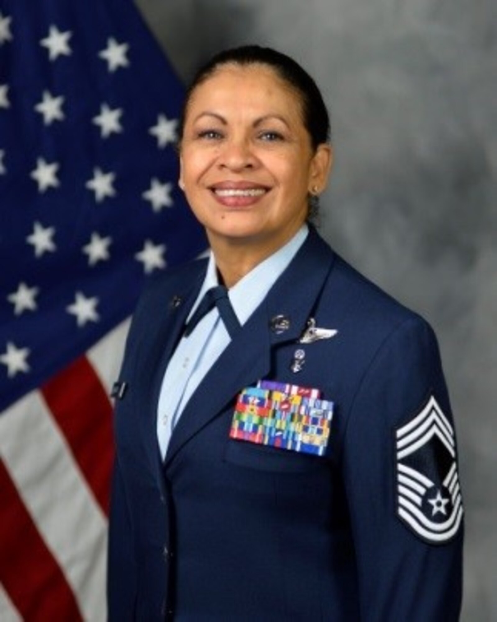Chief Master Sgt. Josephine Keller is the Chief Enlisted Manager for the 403rd Aeromedical Staging Squadron, Keesler Air Force Base, Mississippi.
