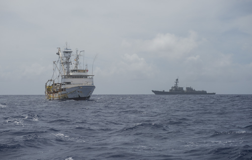 Coast Guard, Navy Complete Joint Fisheries Patrol in Oceania, Promote ...