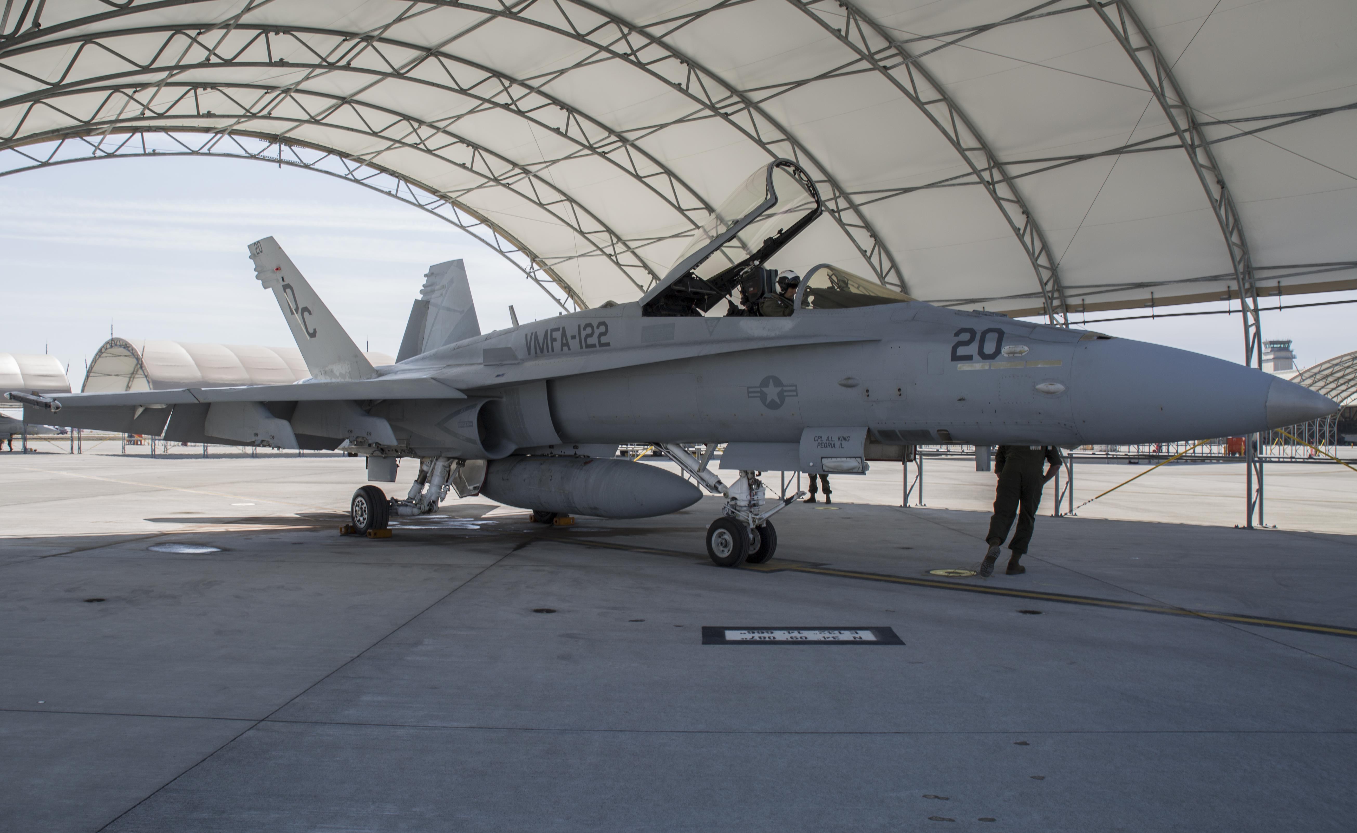 Marine Fighter Attack Squadron 122 'Werewolves' Join the Pack at MCAS
