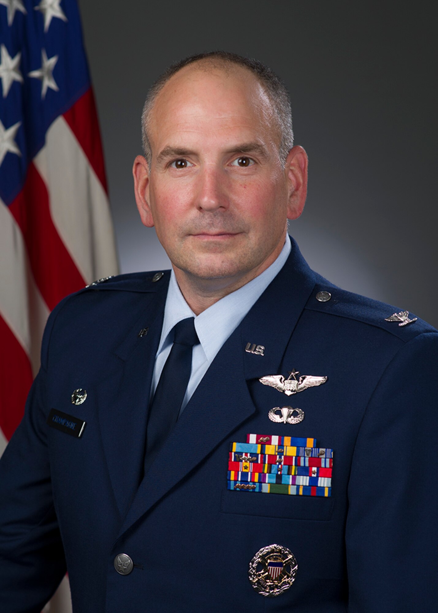 Col. Rhett Champagne, 821st Contingency Response Group commander